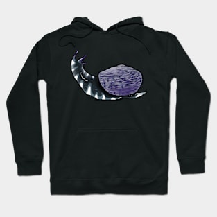 Asexual Pride Snail Hoodie